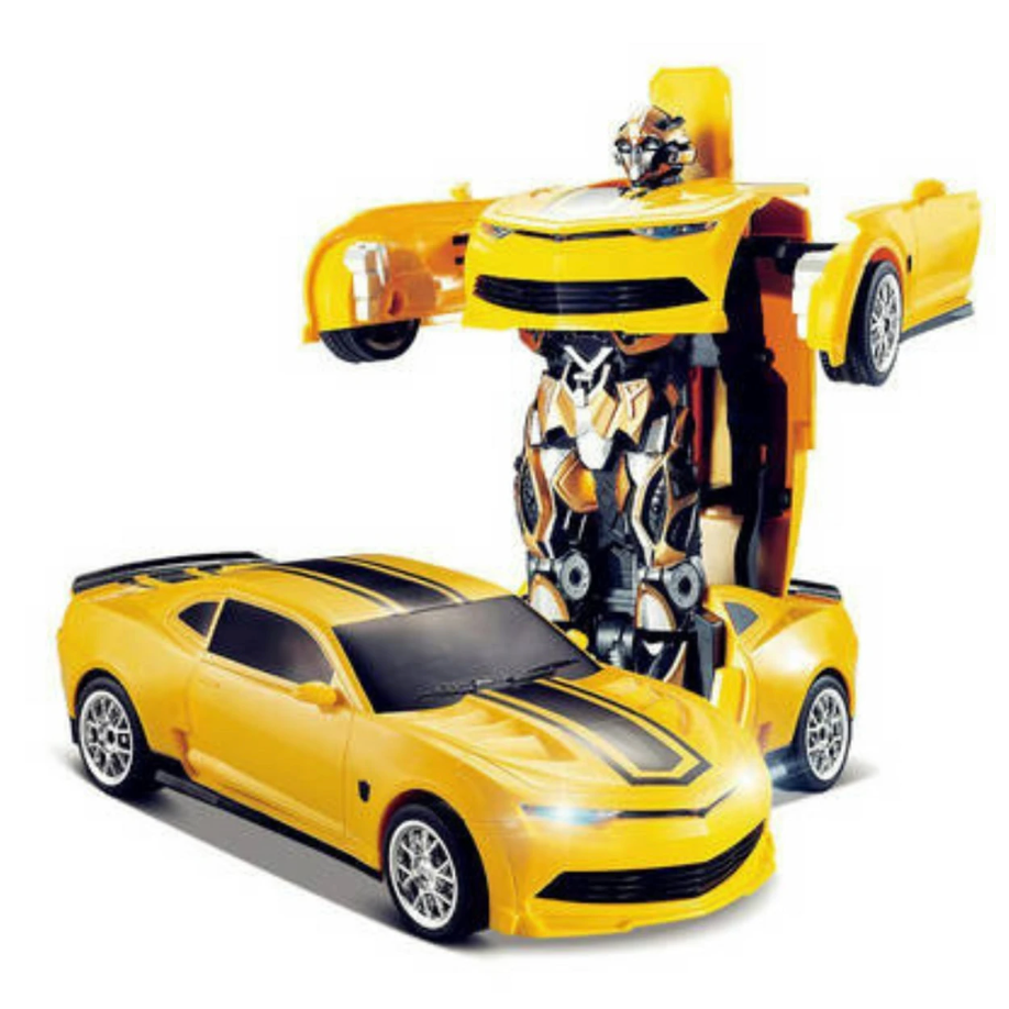 Transformer Robot Toy Car – Yellow